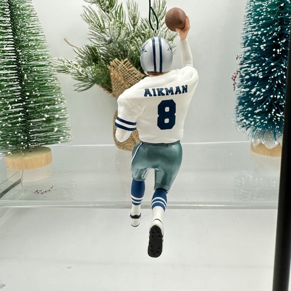 Hallmark Keepsake Series Christmas Holiday Ornament Troy Aikman Sports Ornament - Picture 4 of 6